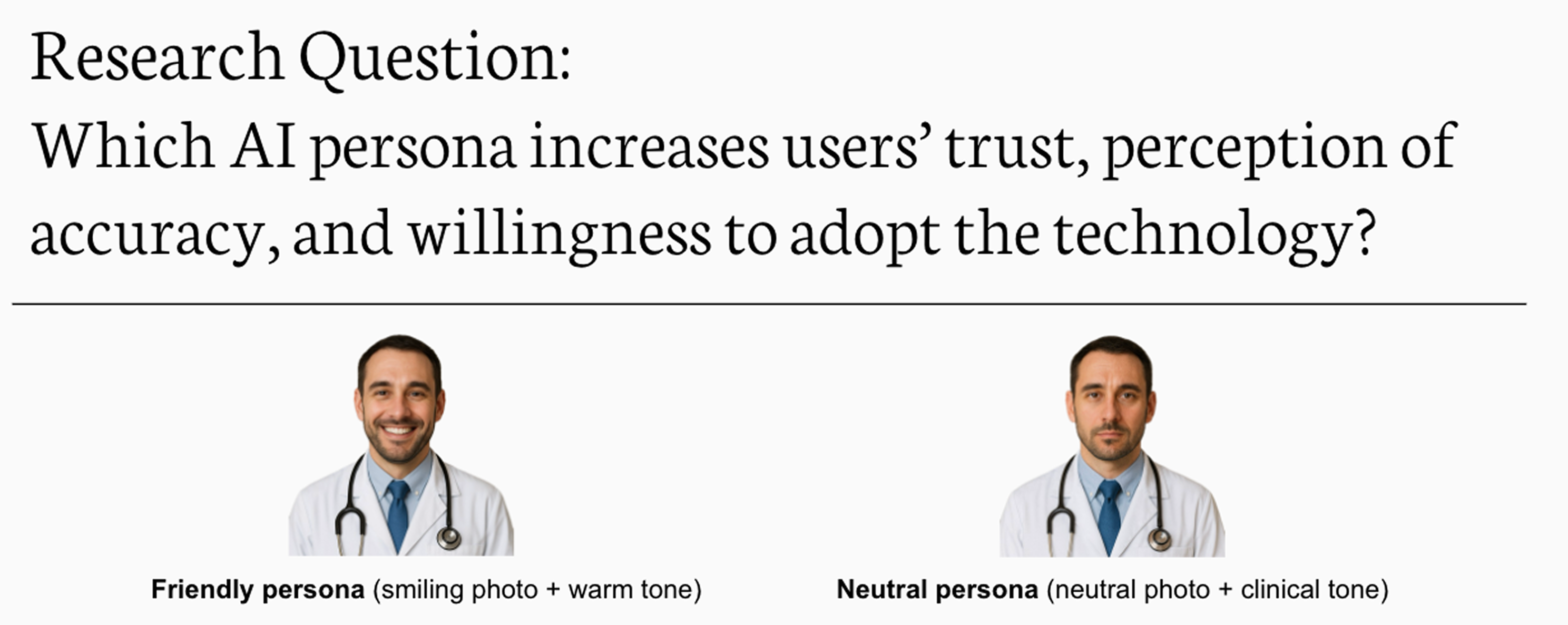 AI Telehealth Persona Research