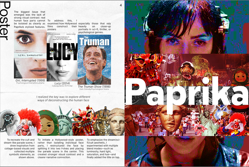 Paprika real human poster redesign